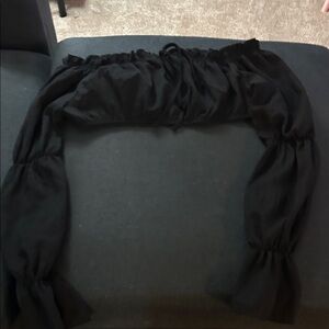 Black Off-Shoulder Top